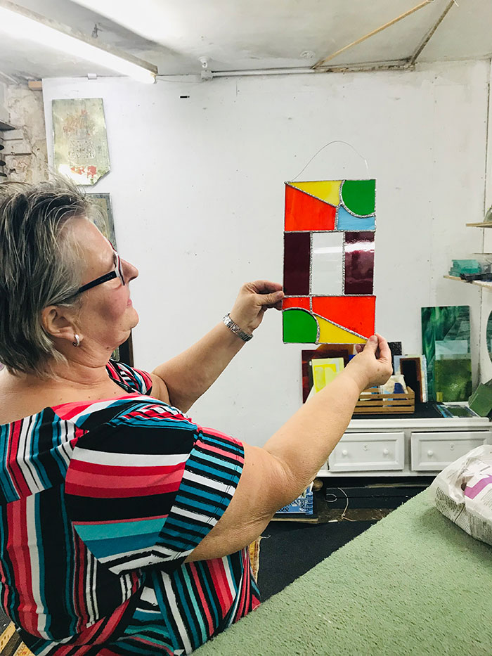 Stained glass classes Brighton