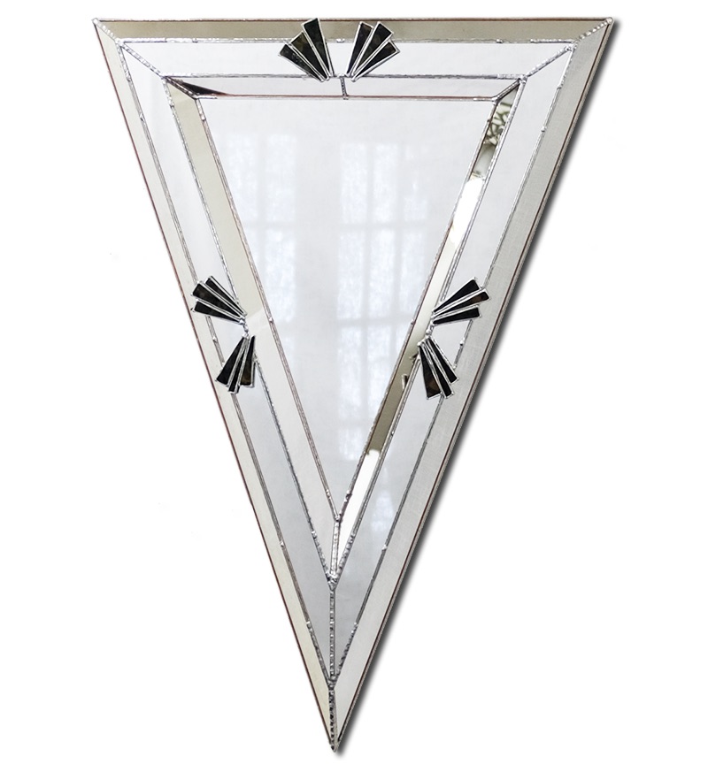 hand made Decorative Venetian Triangle Mirror
